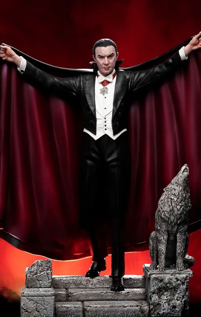 Statue Dracula Bela Lugosi Deluxe - Universal Monsters - Art Scale 1/10