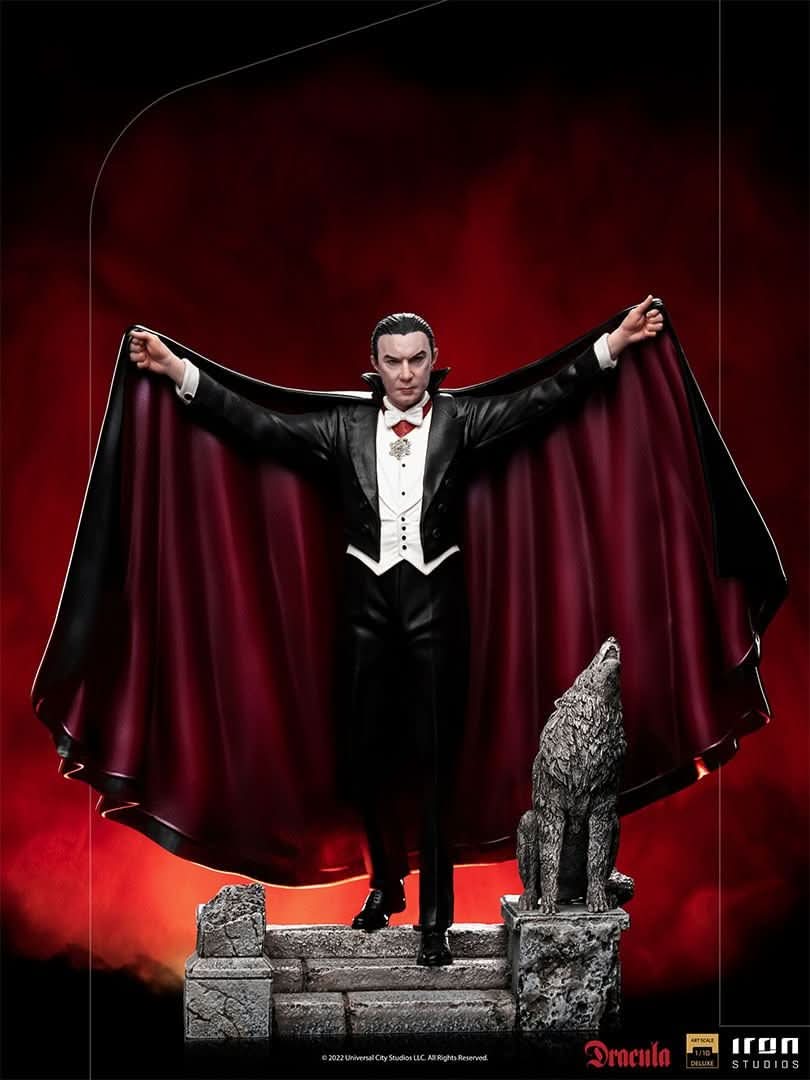 Statue Dracula Bela Lugosi Deluxe - Universal Monsters - Art Scale 1/10
