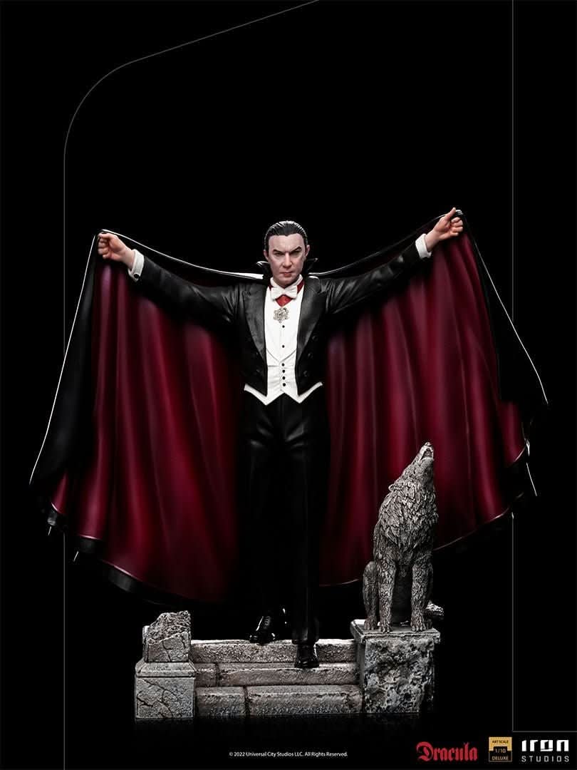 Statue Dracula Bela Lugosi Deluxe - Universal Monsters - Art Scale 1/10