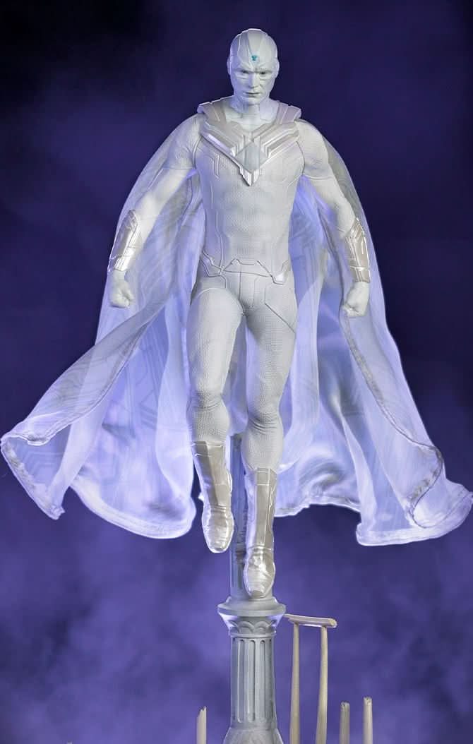 Statue White Vision - Wandavision - BDS Art Scale 1/10
