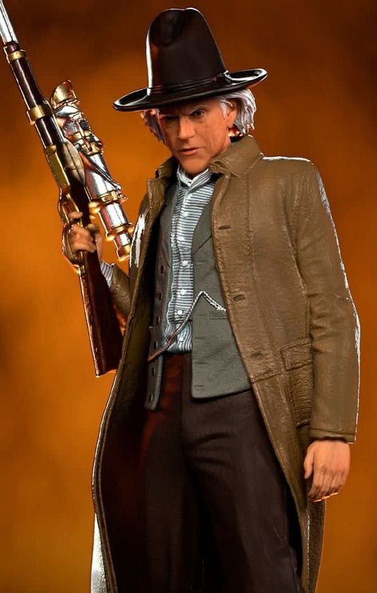 ドク・ブラウン スタチュー - バック・トゥ・ザ・フューチャーIII - アートスケール 1/10