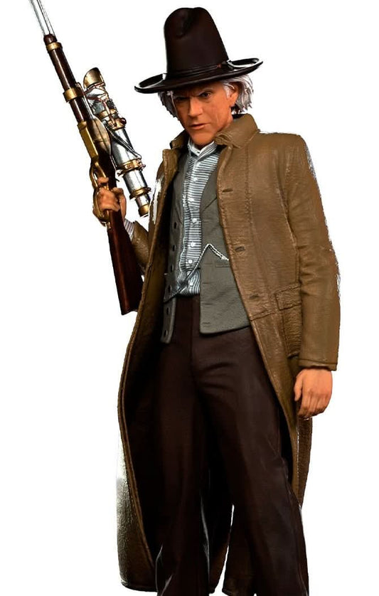 ドク・ブラウン スタチュー - バック・トゥ・ザ・フューチャーIII - アートスケール 1/10