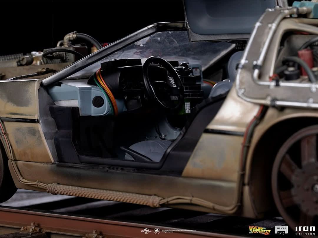 Statue Delorean - Back to the Future III - Art Scale 1/10