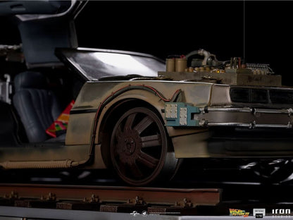 Statue Delorean - Back to the Future III - Art Scale 1/10