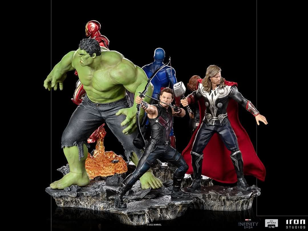 Statue Hawkeye (Battle of New York) - The Infinity Saga - BDS Art Scale 1/10