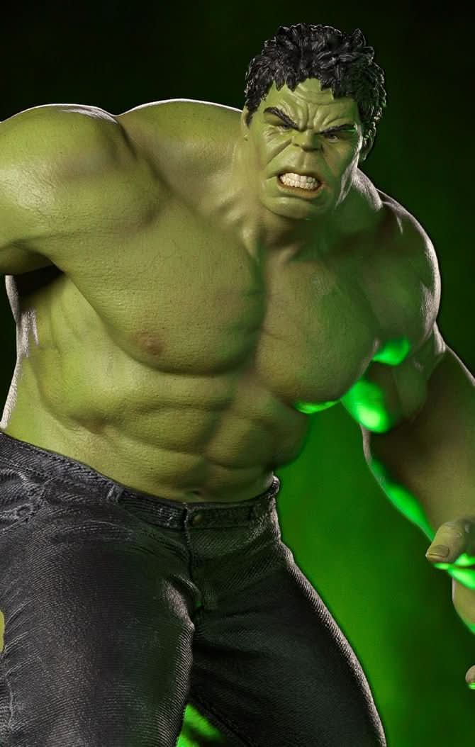 Statue Hulk (Battle of New York) - The Infinity Saga - BDS Art Scale 1/10