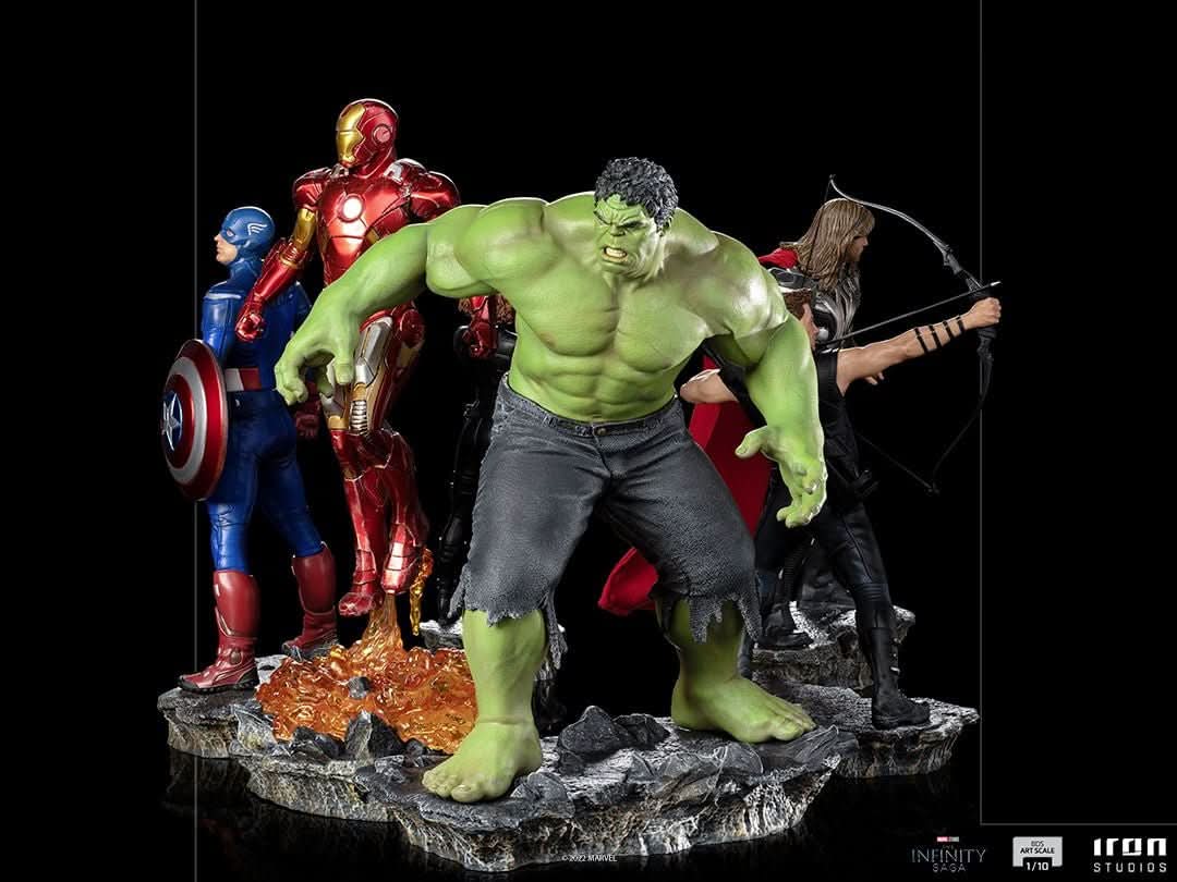 Statue Hulk (Battle of New York) - The Infinity Saga - BDS Art Scale 1/10