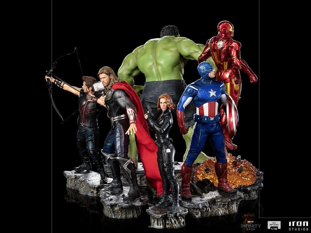 Statue Black Widow (Battle of New York) - The Infinity Saga - BDS Art Scale 1/10