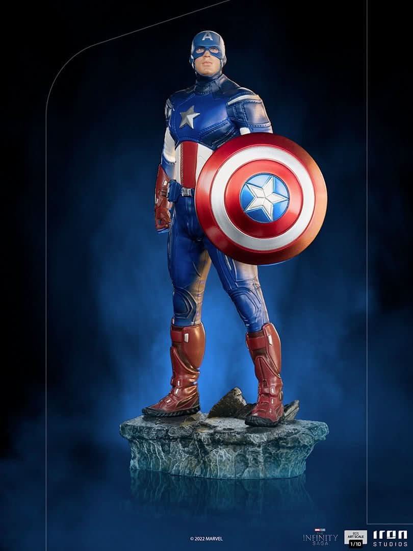Statue Captain America (Battle of New York) - The Infinity Saga - BDS Art Scale 1/10