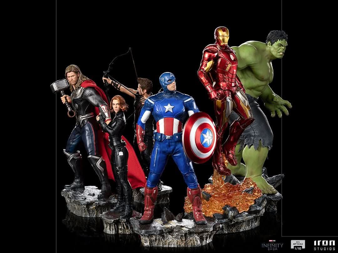 Statue Captain America (Battle of New York) - The Infinity Saga - BDS Art Scale 1/10