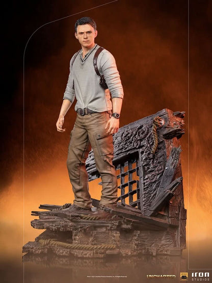Statue Nathan Drake Deluxe - Uncharted (Movie) - Art Scale 1/10