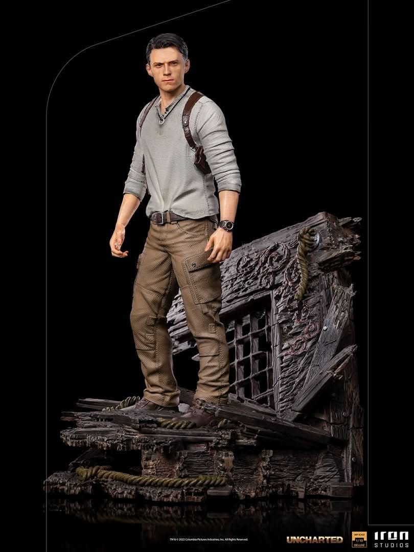 Statue Nathan Drake Deluxe - Uncharted (Movie) - Art Scale 1/10