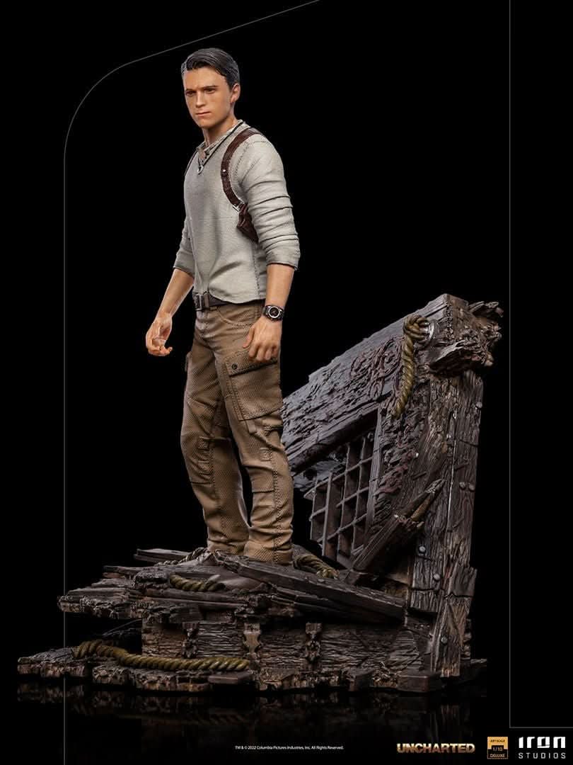 Statue Nathan Drake Deluxe - Uncharted (Movie) - Art Scale 1/10