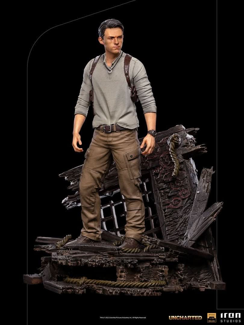 Statue Nathan Drake Deluxe - Uncharted (Movie) - Art Scale 1/10