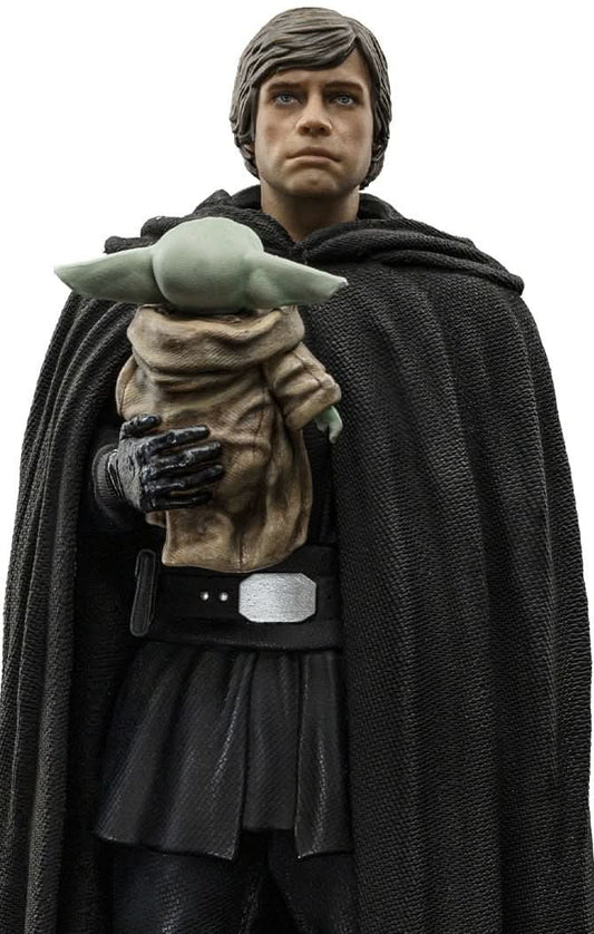 ルーク・スカイウォーカーとグローグーのスタチュー – スター・ウォーズ：マンダロリアン – アートスケール 1/10