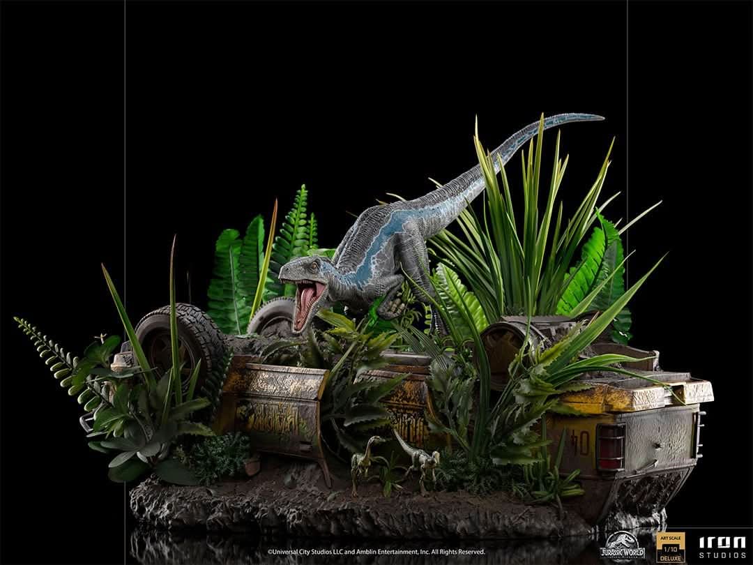 Statue Blue Deluxe - Jurassic World: Fallen Kingdom - Art Scale 1/10