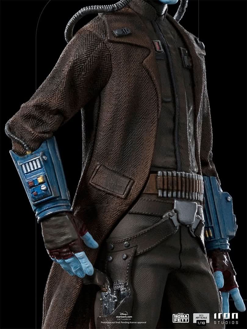 スタチュー キャド・ベイン - スター・ウォーズ：ボバ・フェット／The Book of Boba Fett - BDS Art Scale 1/10 - Iron Studios