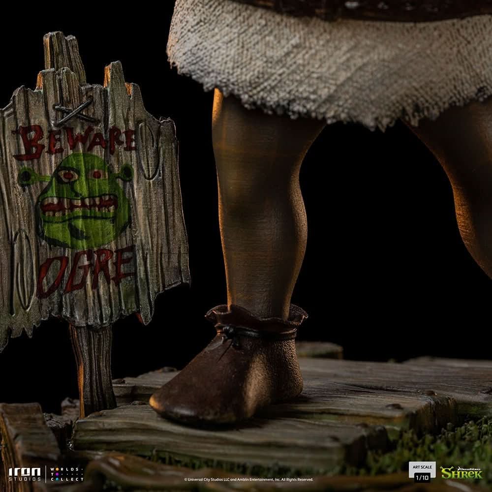 Statue Shrek, Donkey and The Gingerbread Man - Shrek - Art Scale 1/10