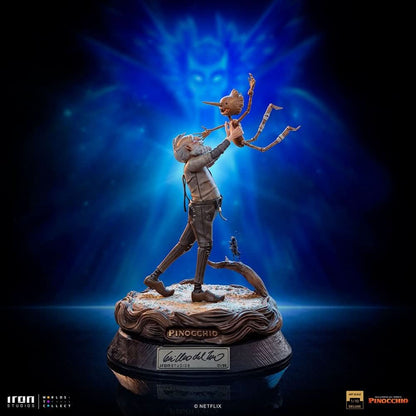 Statue Geppetto & Pinocchio Deluxe (Signed Version) - Pinocchio - Art Scale 1/10