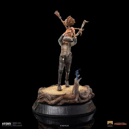 Statue Geppetto & Pinocchio Deluxe (Signed Version) - Pinocchio - Art Scale 1/10