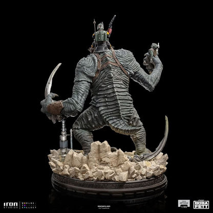 Statue Boba Fett and Rancor - Star Wars: The Book of Boba Fett - Demi Art Scale 1/20