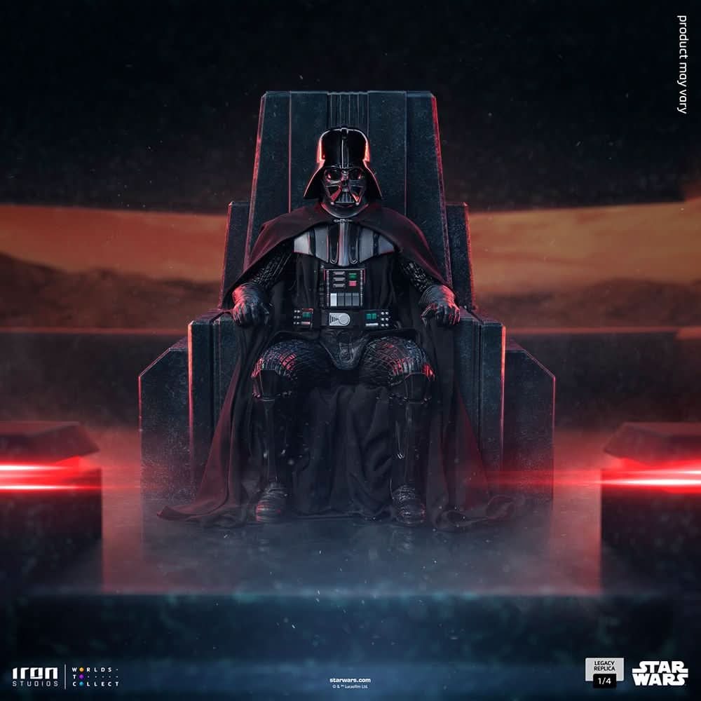 ダース・ベイダー玉座像 - スター・ウォーズ: オビ＝ワン・ケノービ シリーズ - レガシーレプリカ 1/4 - アイアンスタジオ