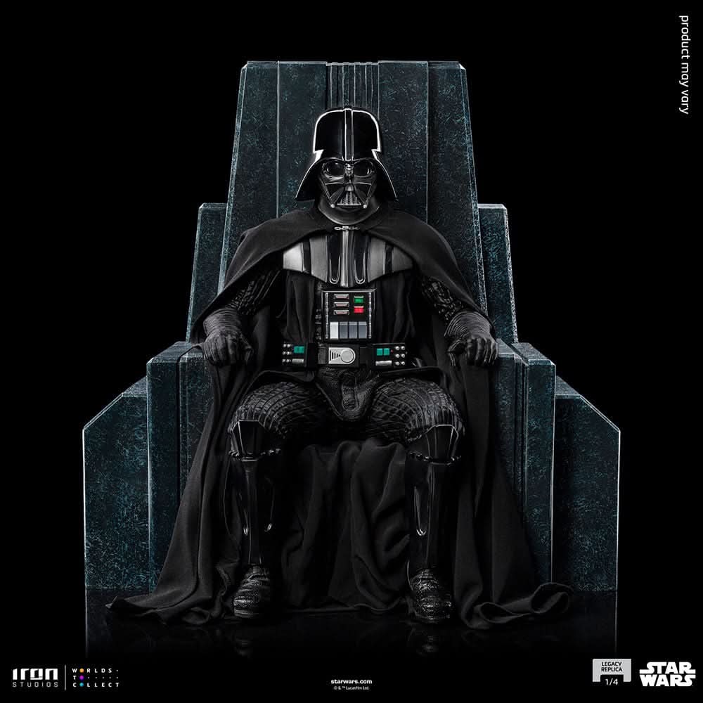 ダース・ベイダー玉座像 - スター・ウォーズ: オビ＝ワン・ケノービ シリーズ - レガシーレプリカ 1/4 - アイアンスタジオ