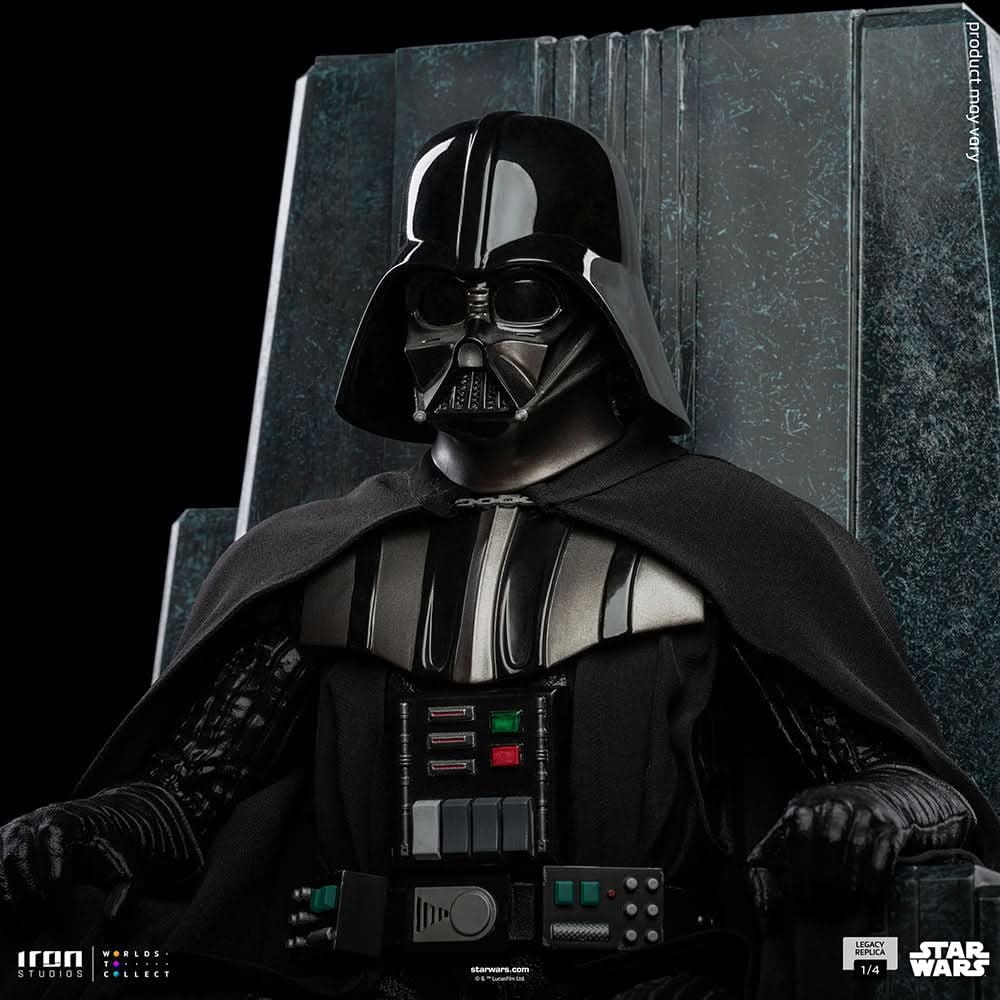 ダース・ベイダー玉座像 - スター・ウォーズ: オビ＝ワン・ケノービ シリーズ - レガシーレプリカ 1/4 - アイアンスタジオ