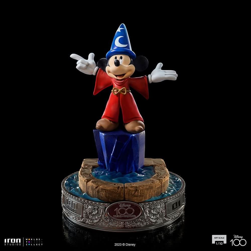Mickey 100 Years Version Statue - Disney 100th - Fantasia - Art Scale 1/10 - Disney Classics