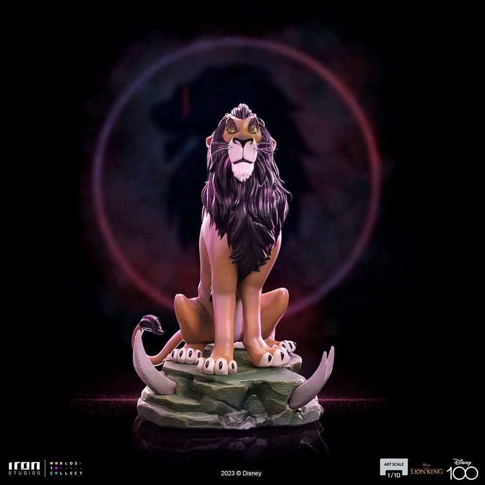 Statue Scar - Disney 100th - The Lion King - Art Scale 1/10 - Disney Classics