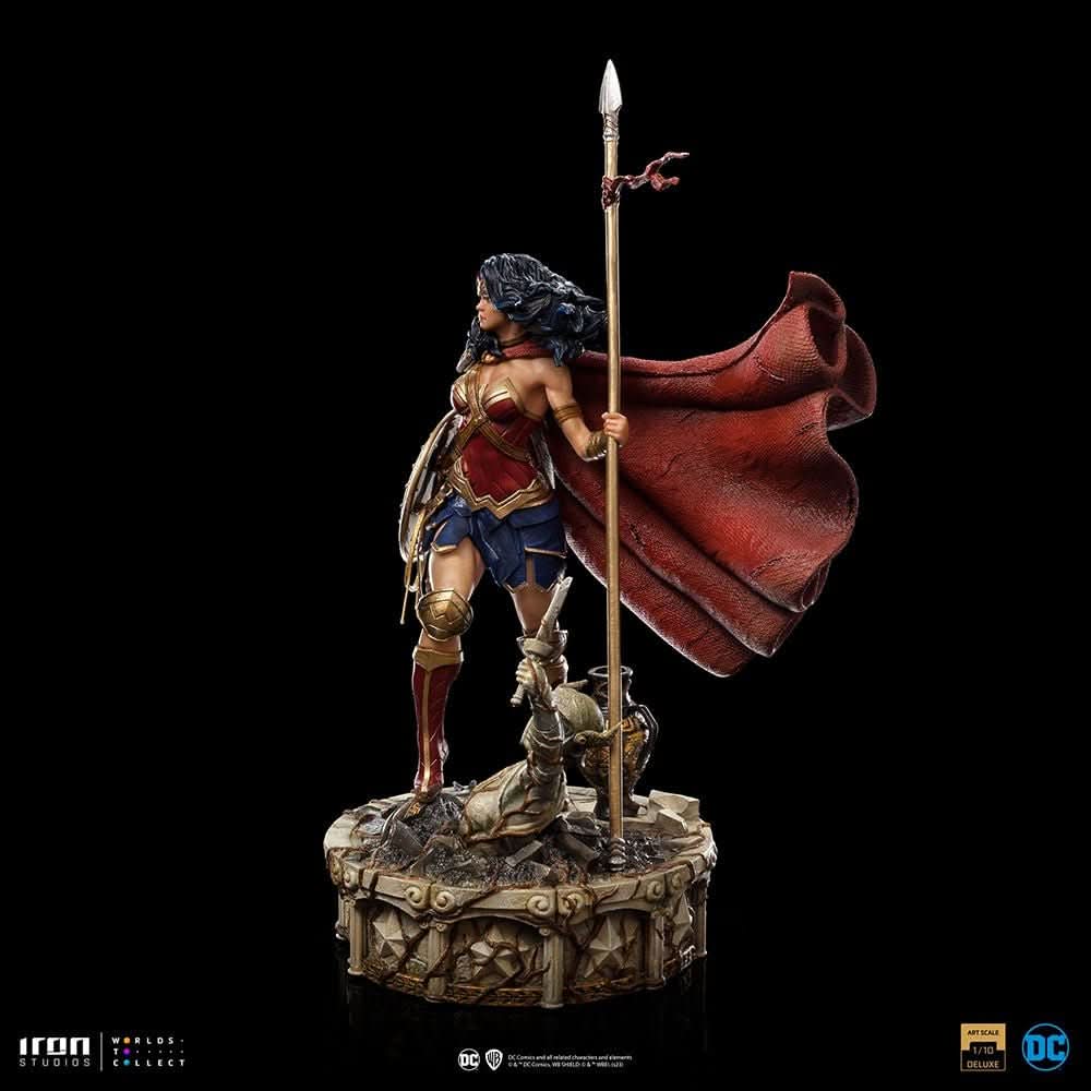 スタチュー ワンダーウーマン・アンリーシュド - DCコミックス - アートスケール 1/10 - アイアン・スタジオ