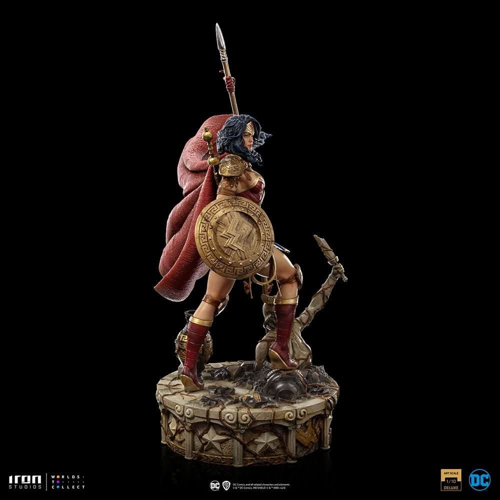 スタチュー ワンダーウーマン・アンリーシュド - DCコミックス - アートスケール 1/10 - アイアン・スタジオ