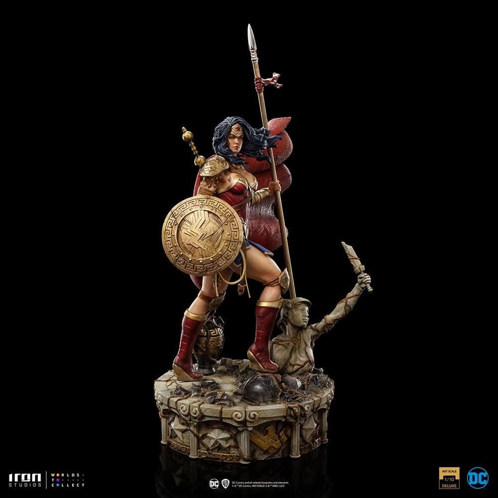 スタチュー ワンダーウーマン・アンリーシュド - DCコミックス - アートスケール 1/10 - アイアン・スタジオ