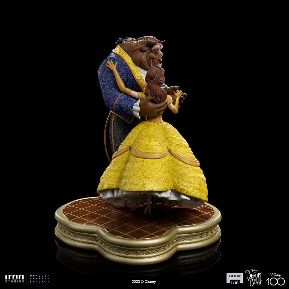 Statue Beauty and The Beast - Disney 100th - Beauty and The Beast - Art Scale 1/10 - Disney Classics