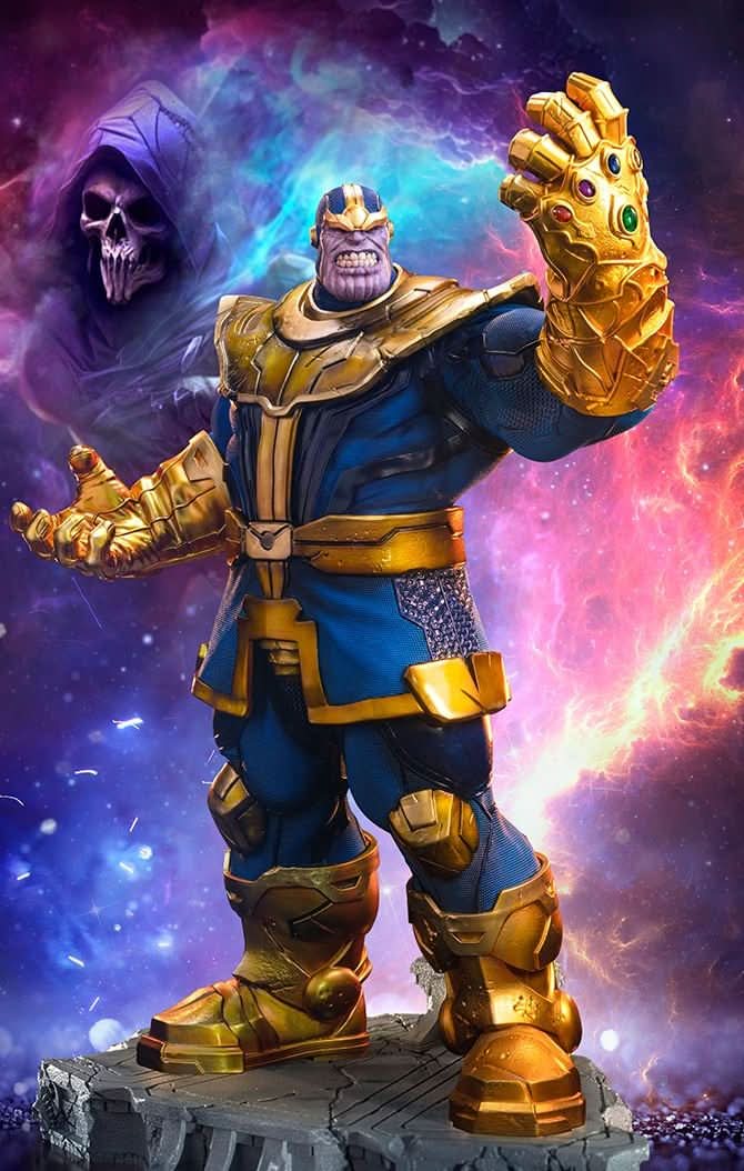 Thanos Statue - Infinity Gauntlet Diorama - BDS Art Scale 1/10 - Marvel