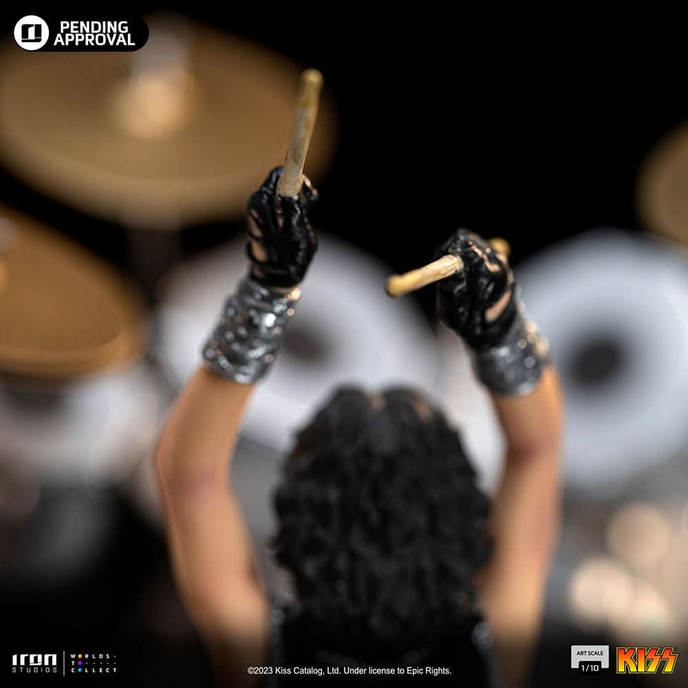 Statue Peter Criss "The Catman" - KISS - Art Scale 1/10