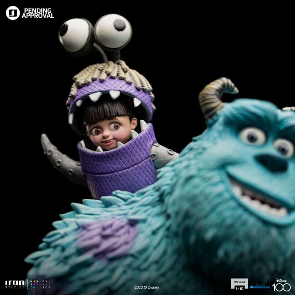 Statue Monsters Inc. Diorama - Disney 100th - Monsters Inc. - Art Scale 1/10 - Disney Classics