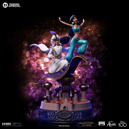 Statue Aladdin and Jasmine 100 Years Version - Disney 100th - Aladdin - Art Scale 1/10