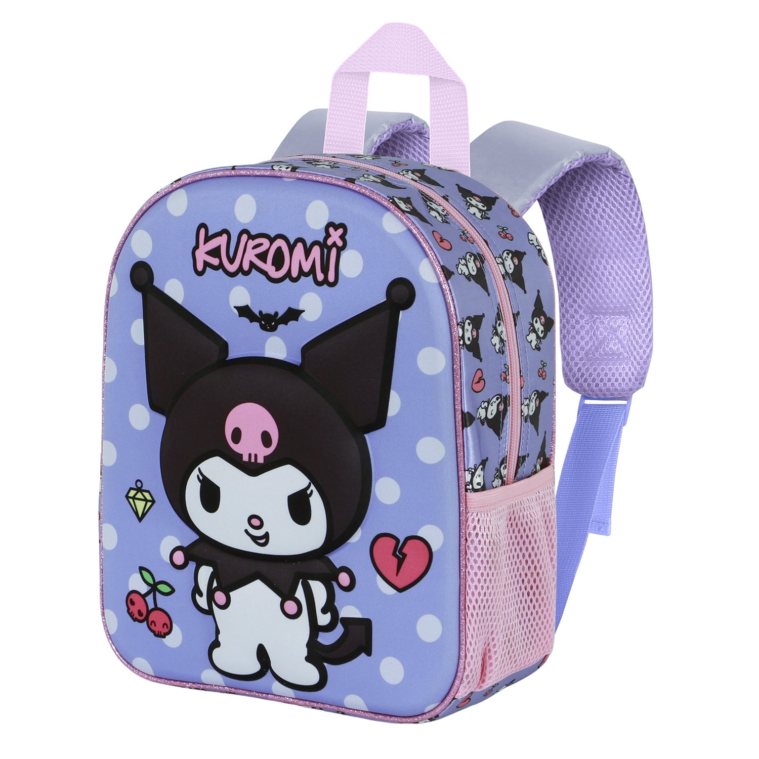 Sac à Dos 3D Elite Hello Kitty « Kuromi Rebel »