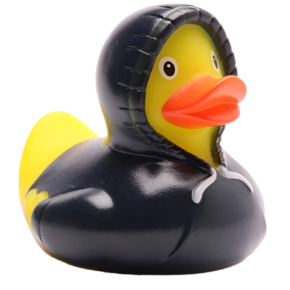 Sudadera con capucha de pato - Azul marino