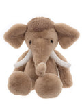 Peluche do Mamute Wally da Bear & Me, cor castanho aveia