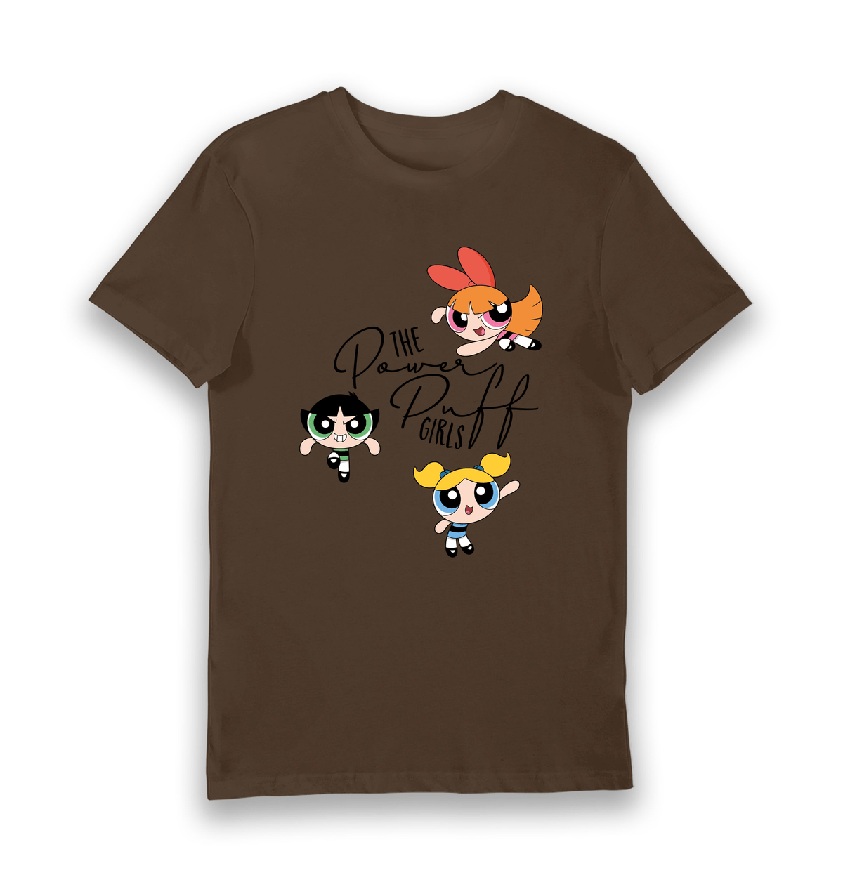 T-shirt adulte Powerpuff Girls multi-personnages