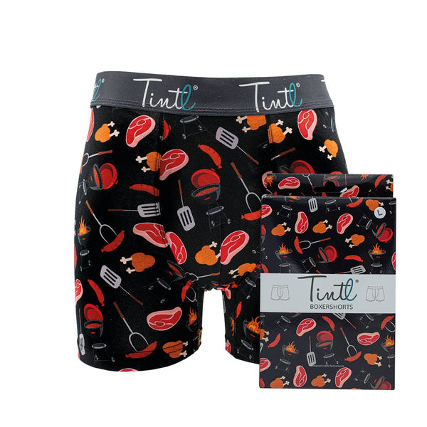 Boxer con motivo BBQ