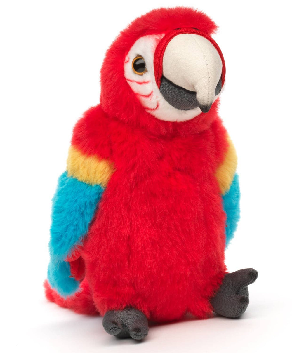 Peluche Perroquet Ara Rouge