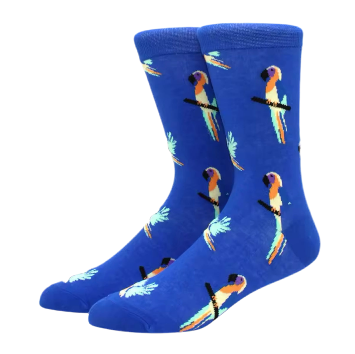 Calcetines de loro tropical