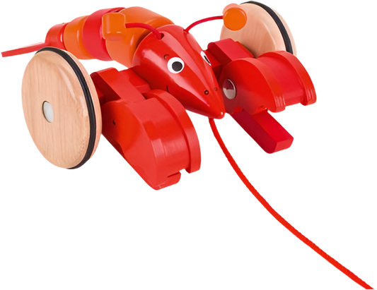 Pull-Along Animal - Lobster