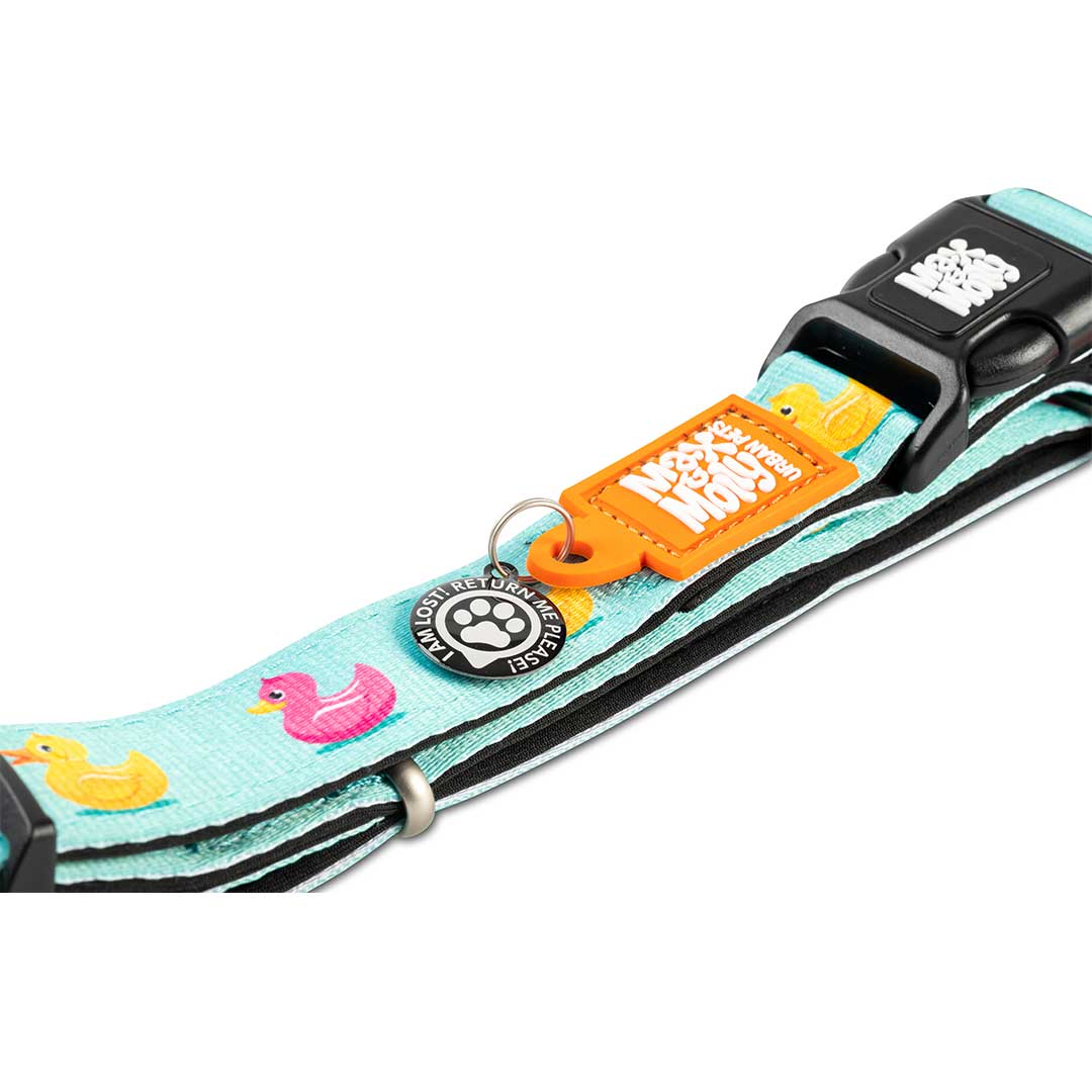 Collar para perro con identificación inteligente - Patos