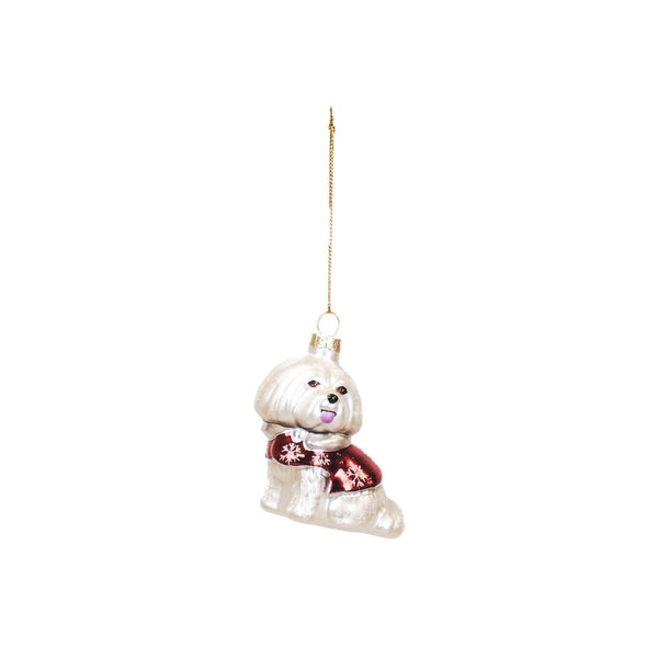 Bichon kerstbal