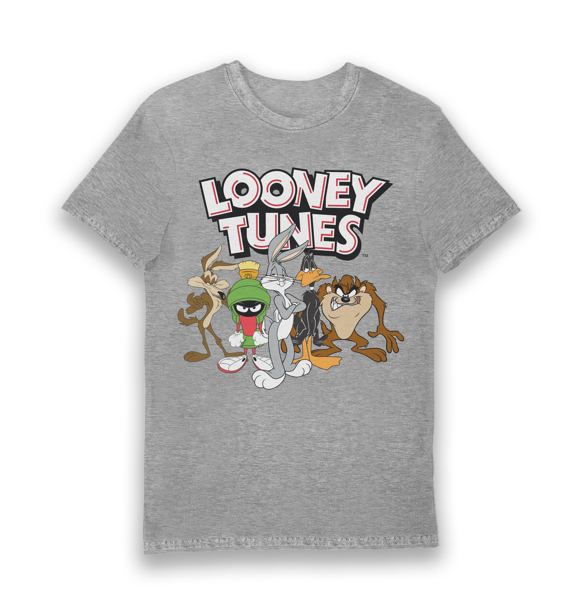 T-shirt Looney Tunes groupe avec logo