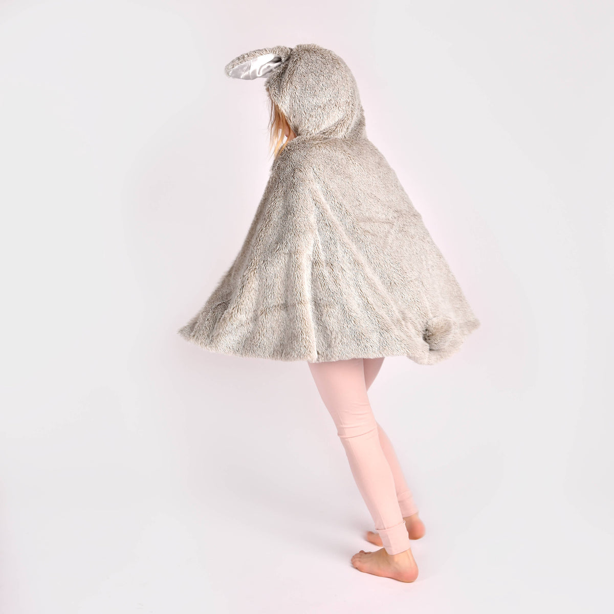 Cape Bunny Fluffy Deluxe 98-128 cl 3-8 ans